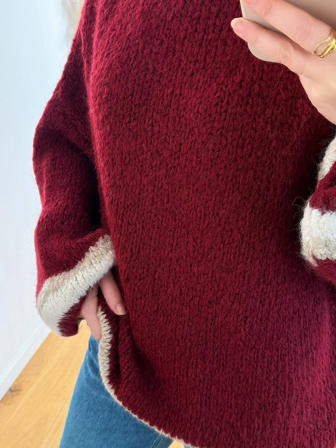 Pull Viny - bordeaux