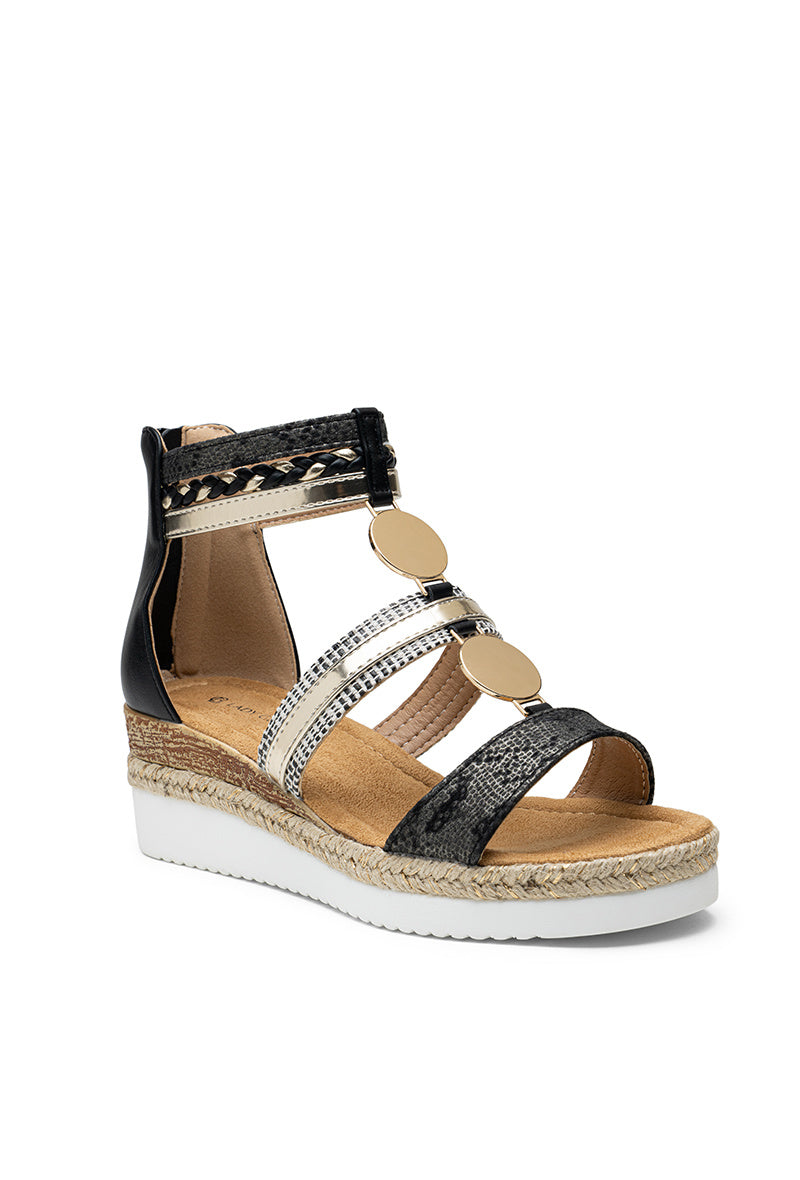 Sandales Assia - noir