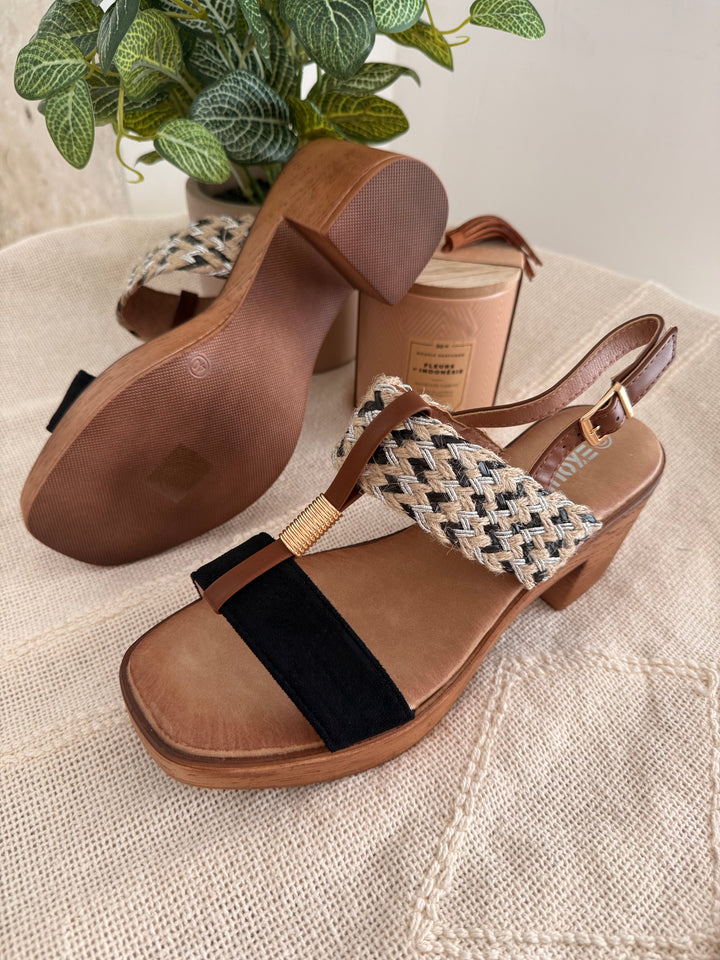 Sandales Alix - noir