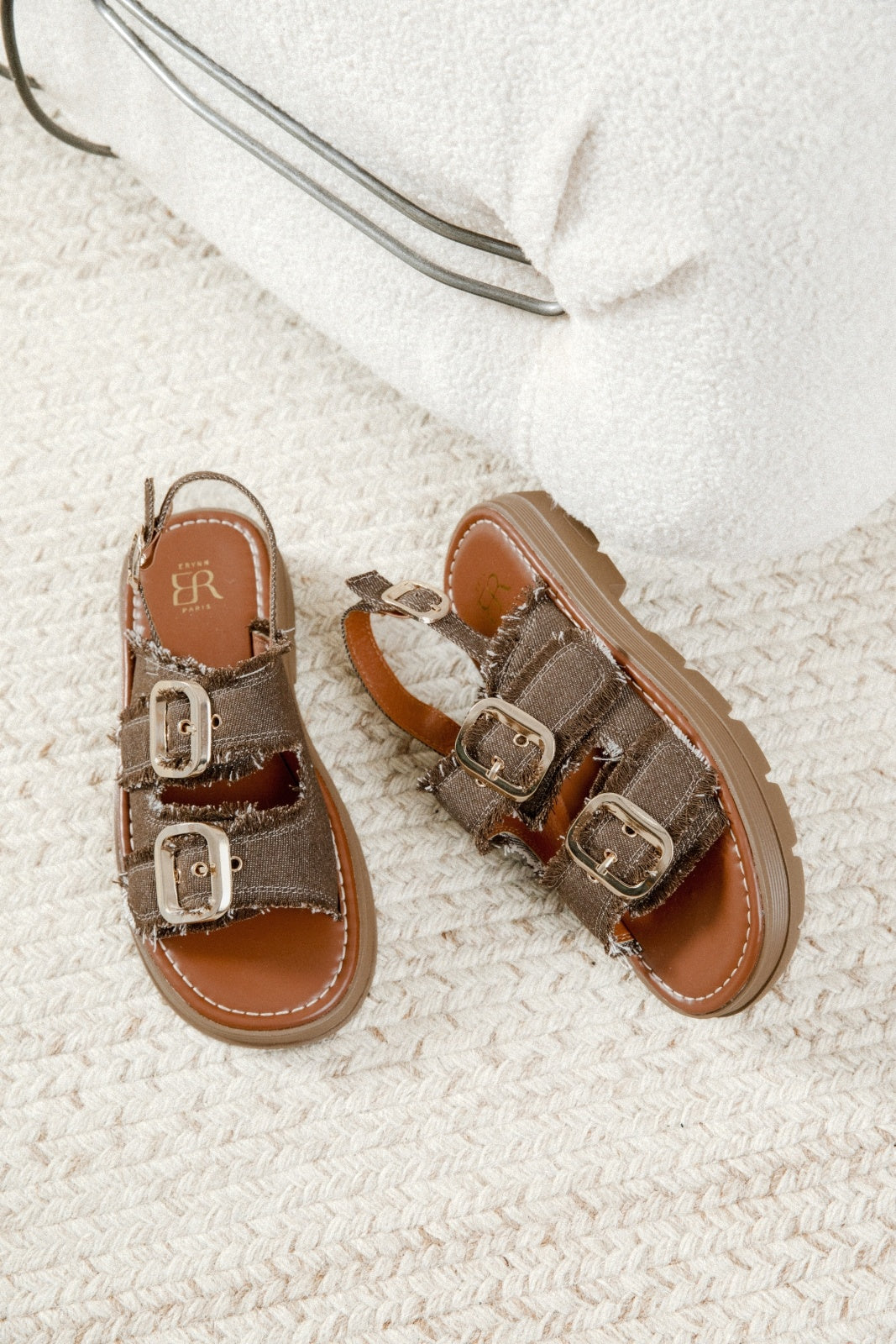Sandales Eva - marron