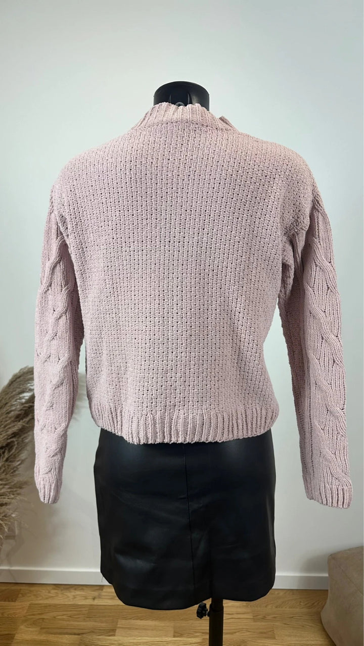 Pull vieux rose - taille XS