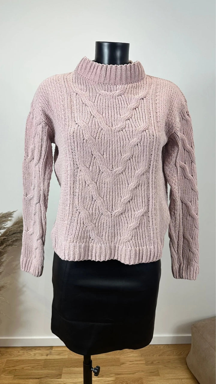 Pull vieux rose - taille XS