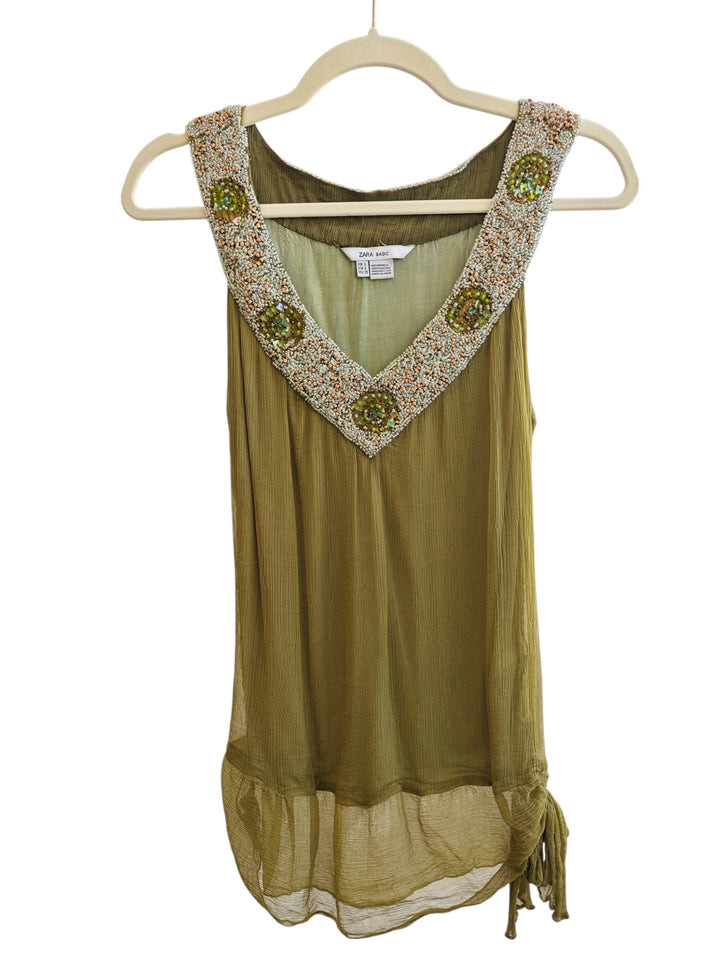 Top Zara Basic - taille L