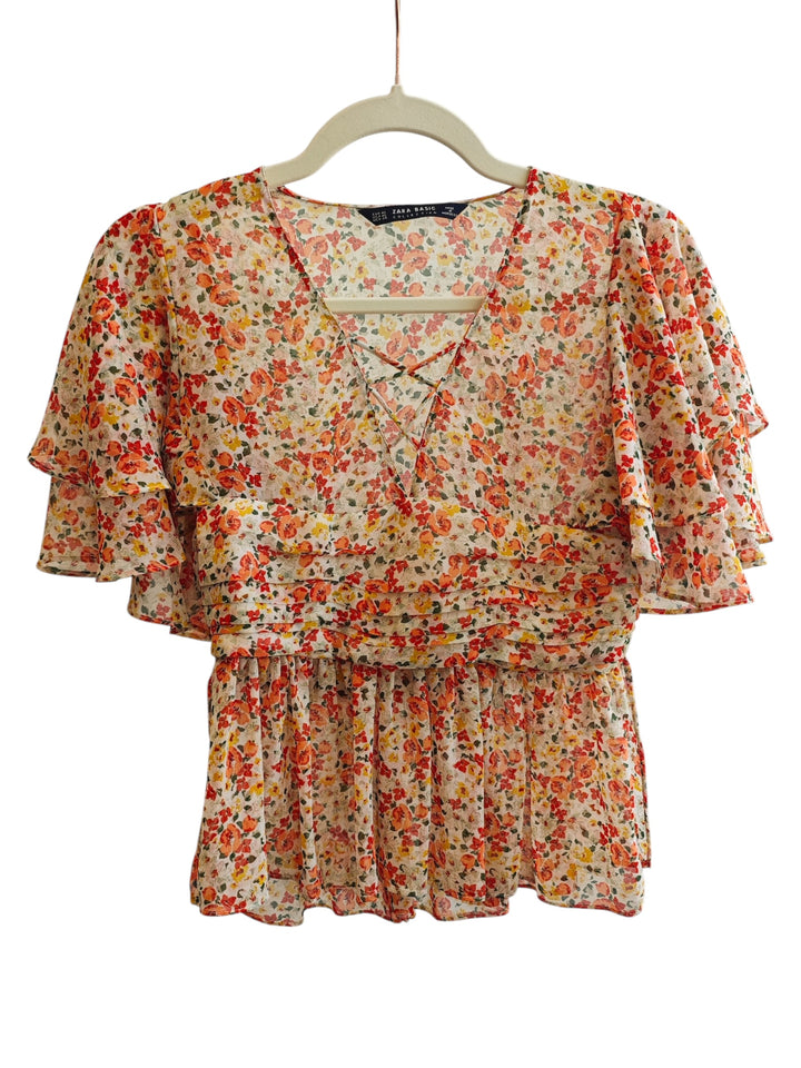 Blouse Zara Basic Collection - taille XS