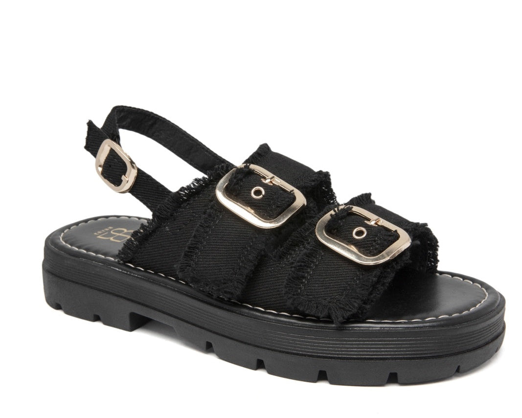 Sandales Eva - noir
