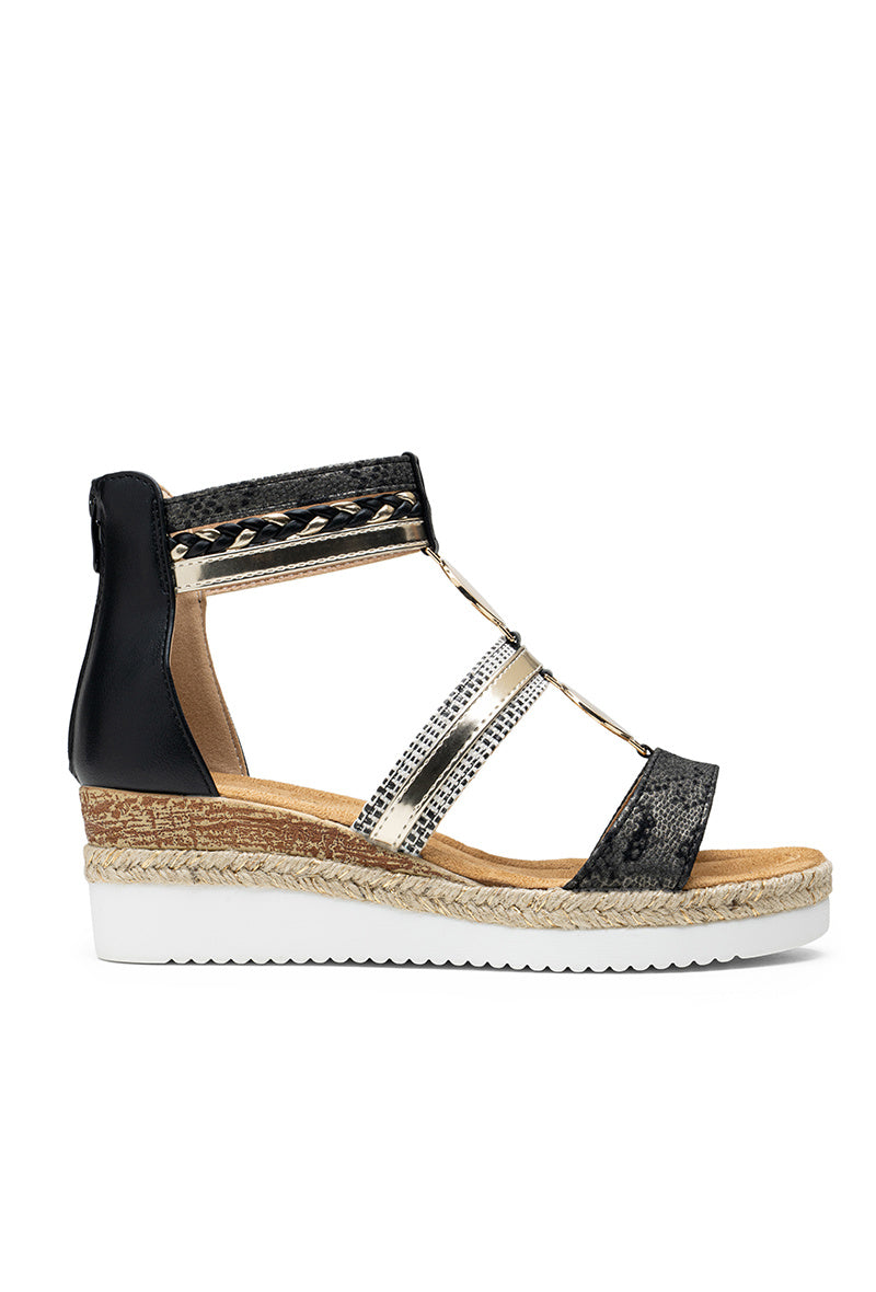 Sandales Assia - noir