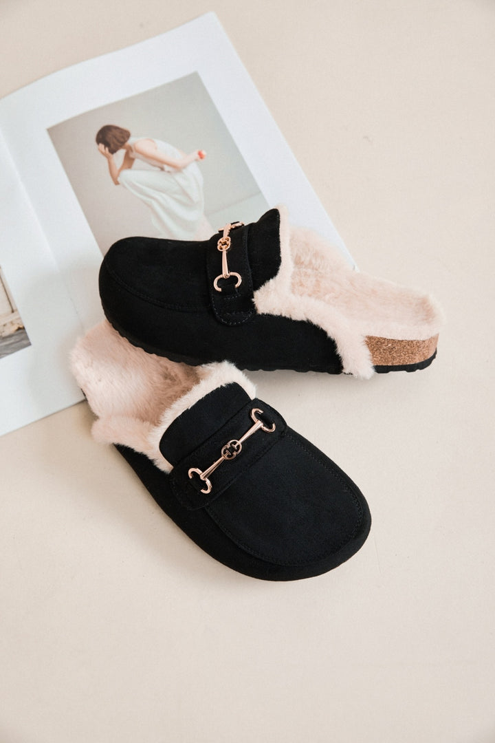 Mules Clarisse - noir