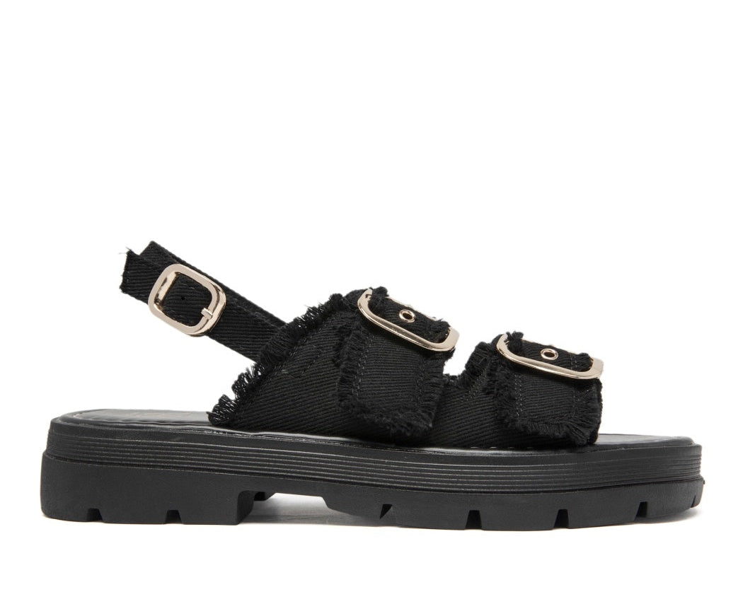 Sandales Eva - noir