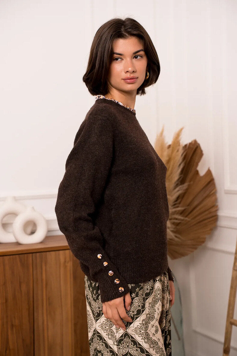 Pull Solana - marron