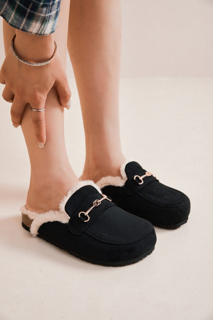 Mules Clarisse - noir