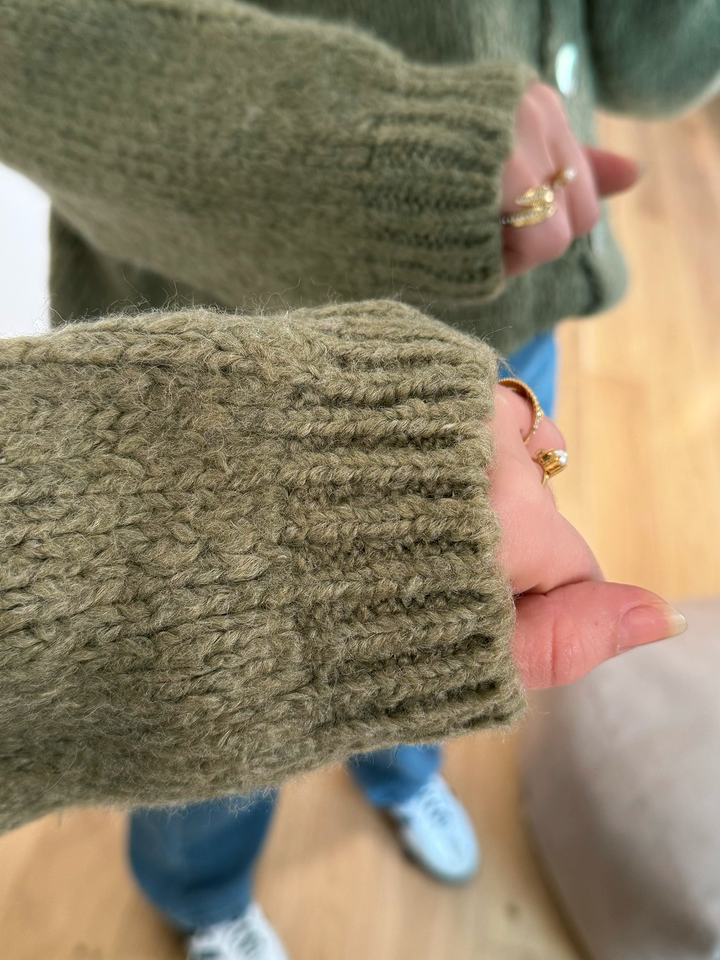 Gilet Adriana - kaki