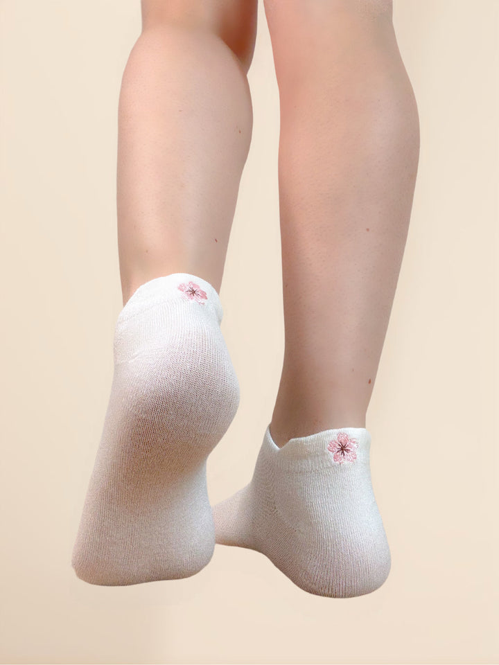 Chaussettes fleurs