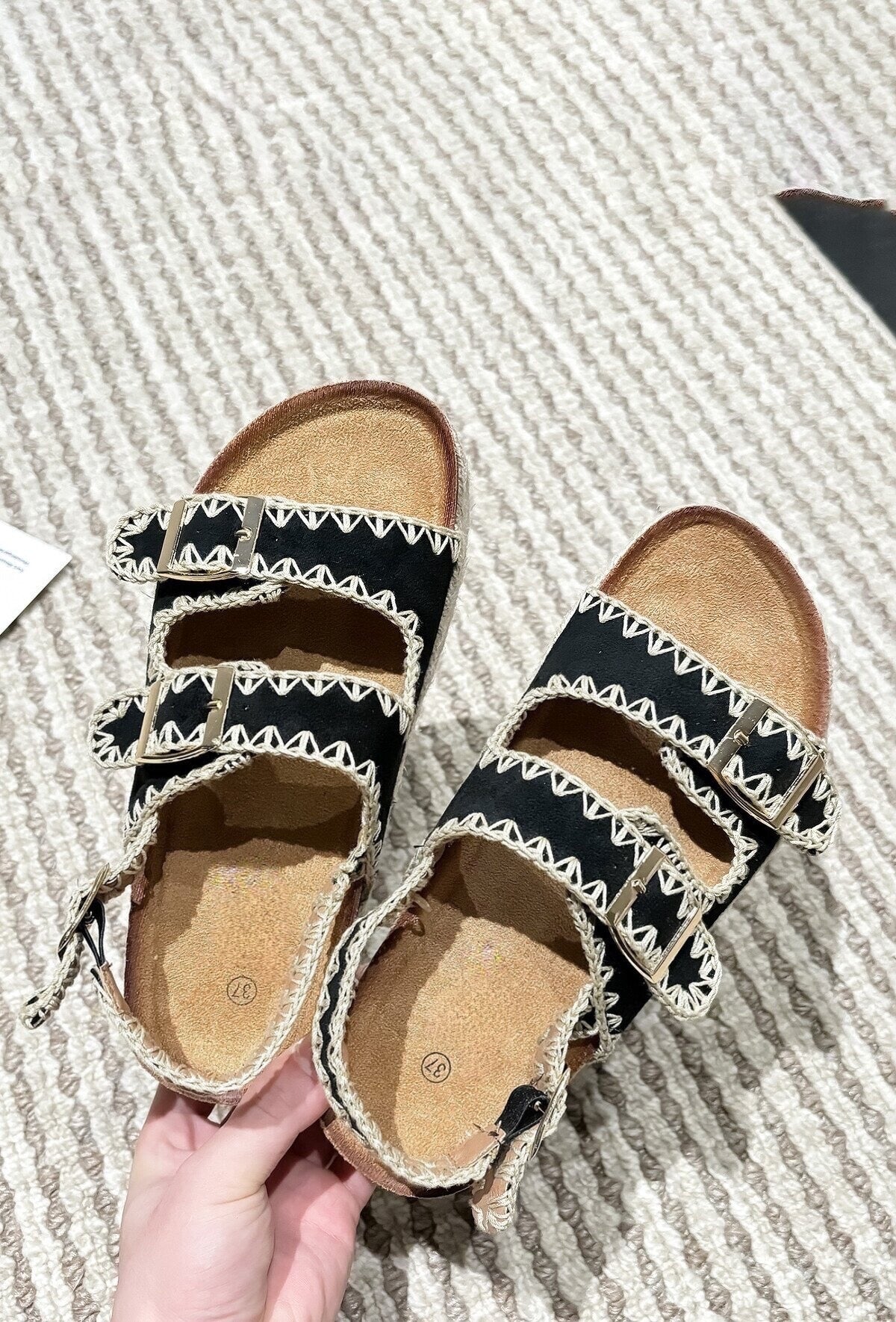 Sandales Marcia - noir