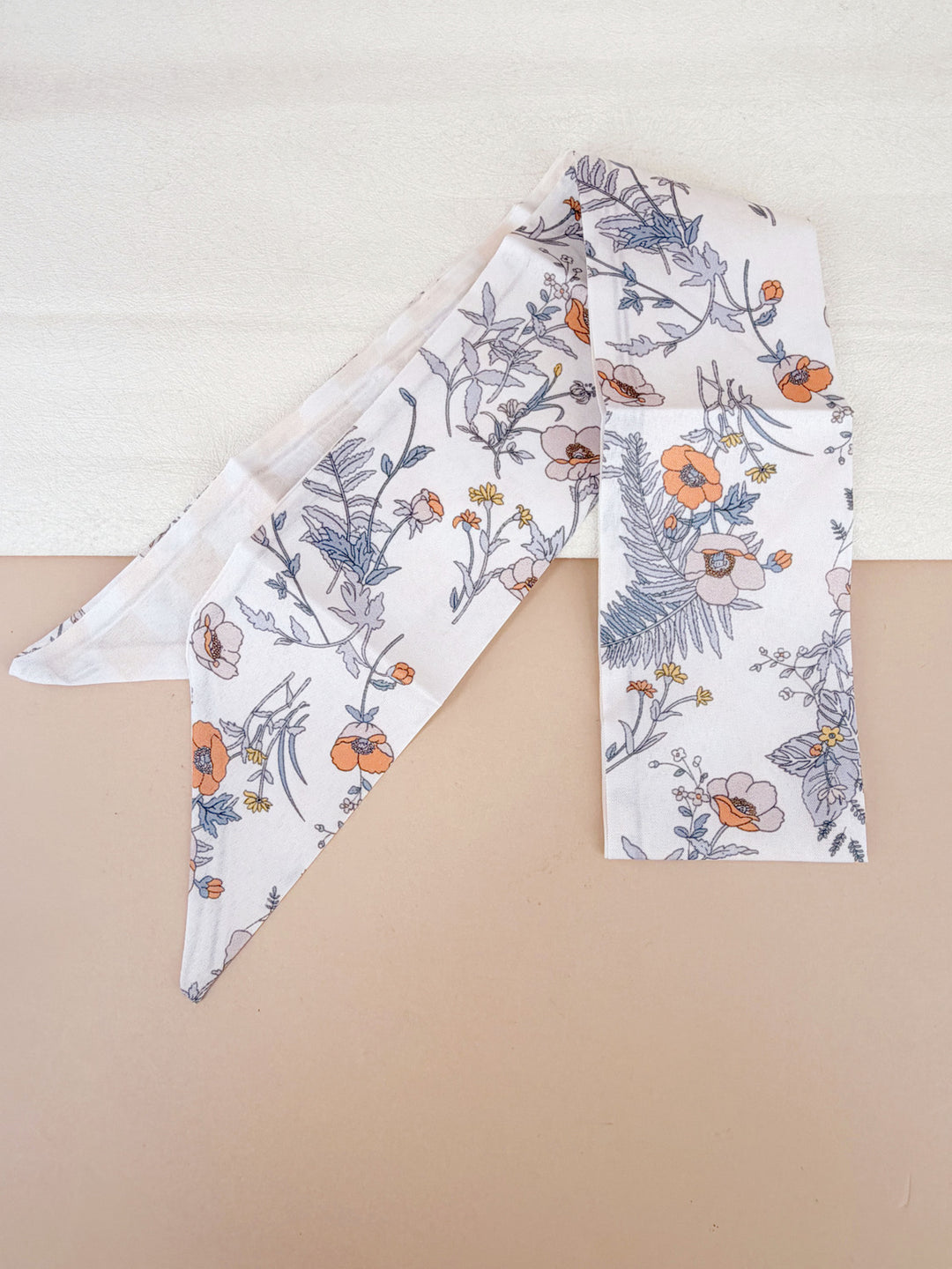Foulard bandeau - floral délicat