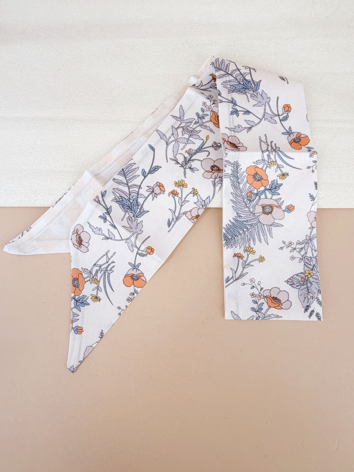 Foulard bandeau - floral délicat