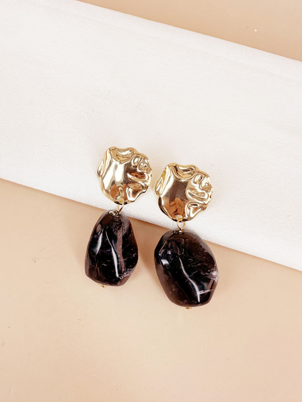 Boucles d’oreille pierre