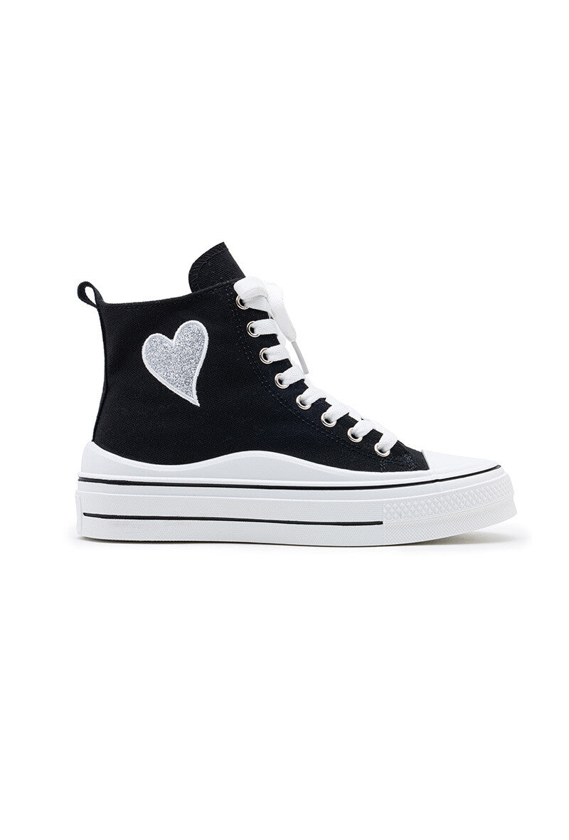 Baskets Elina - noire