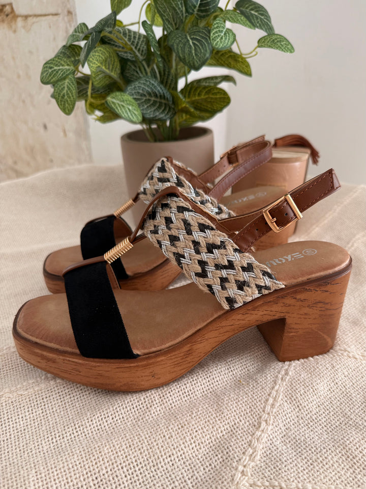 Sandales Alix - noir