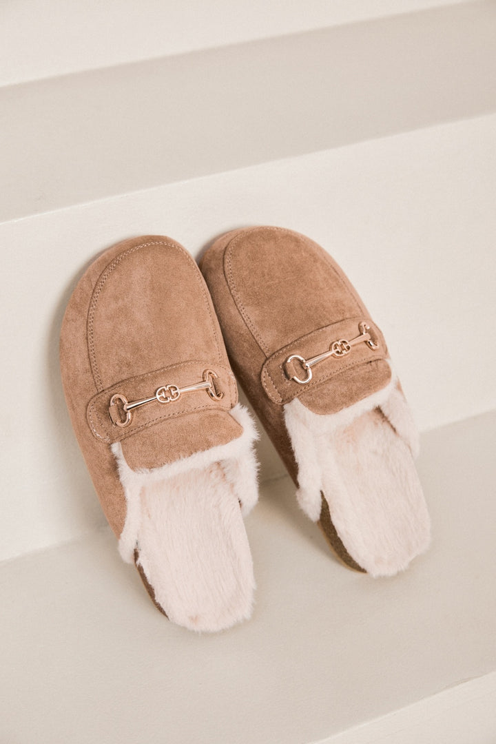 Mules Clarisse - camel