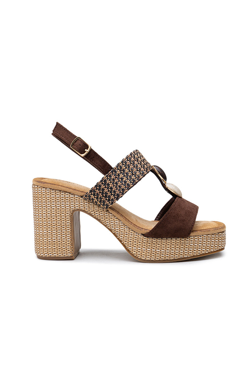 Sandales Olivia - marron