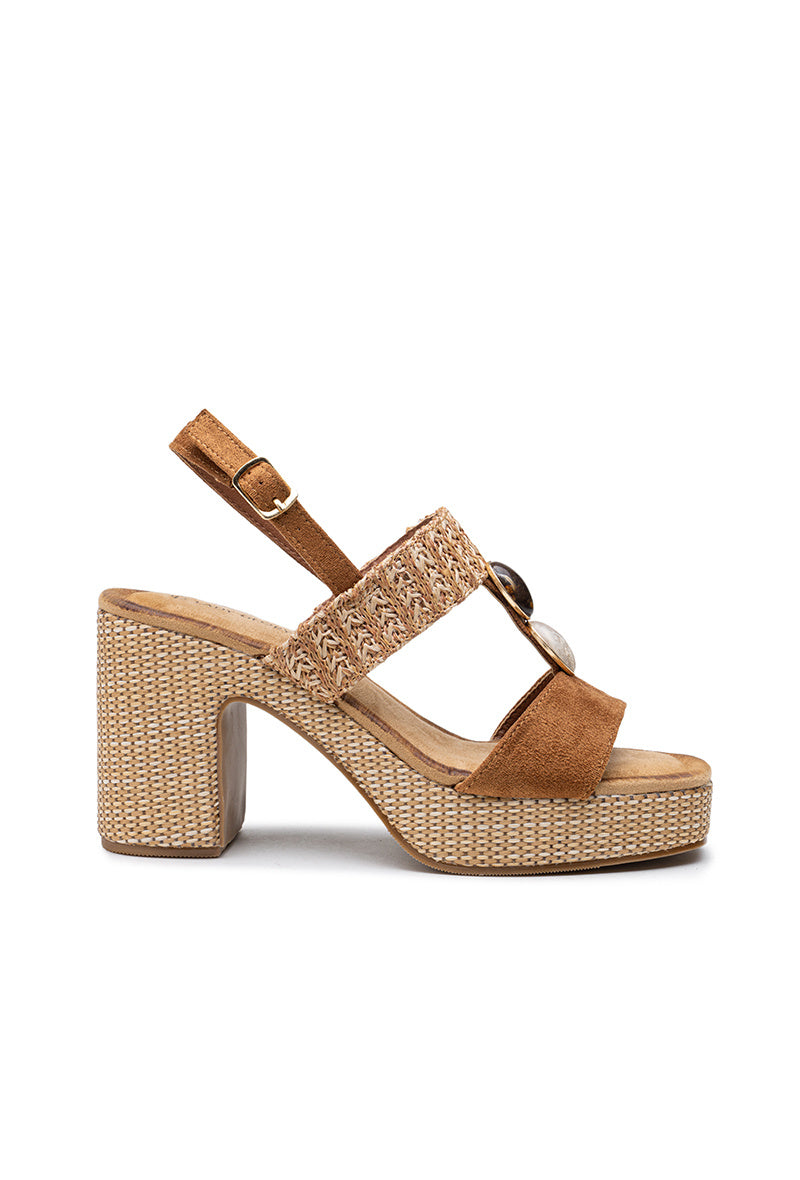 Sandales Olivia - camel