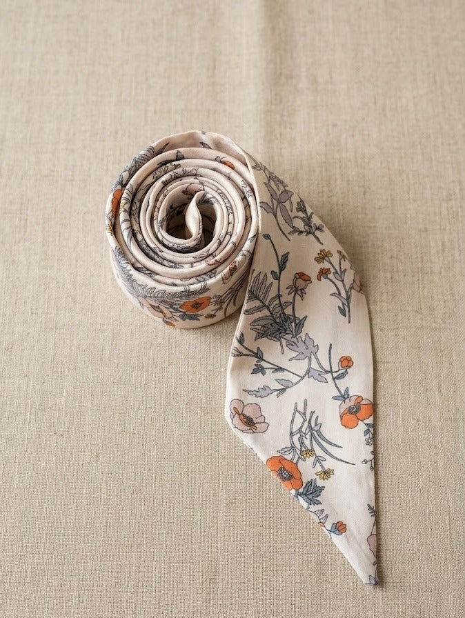 Foulard bandeau - floral délicat