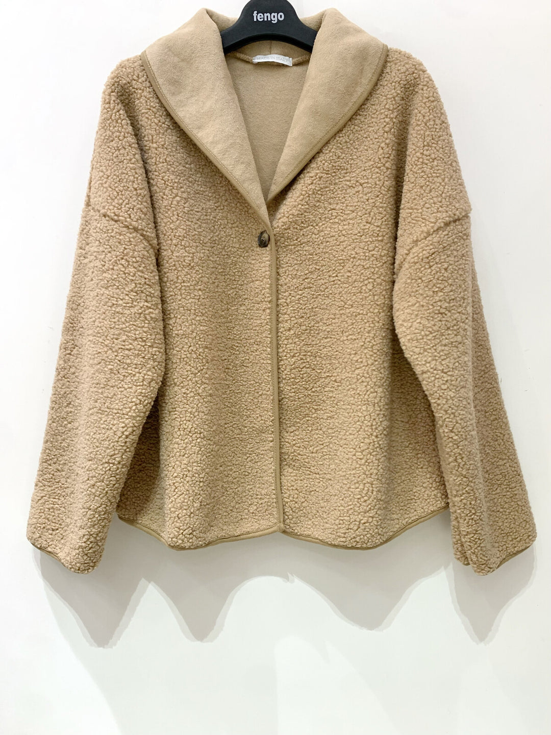 Veste Teddy - beige