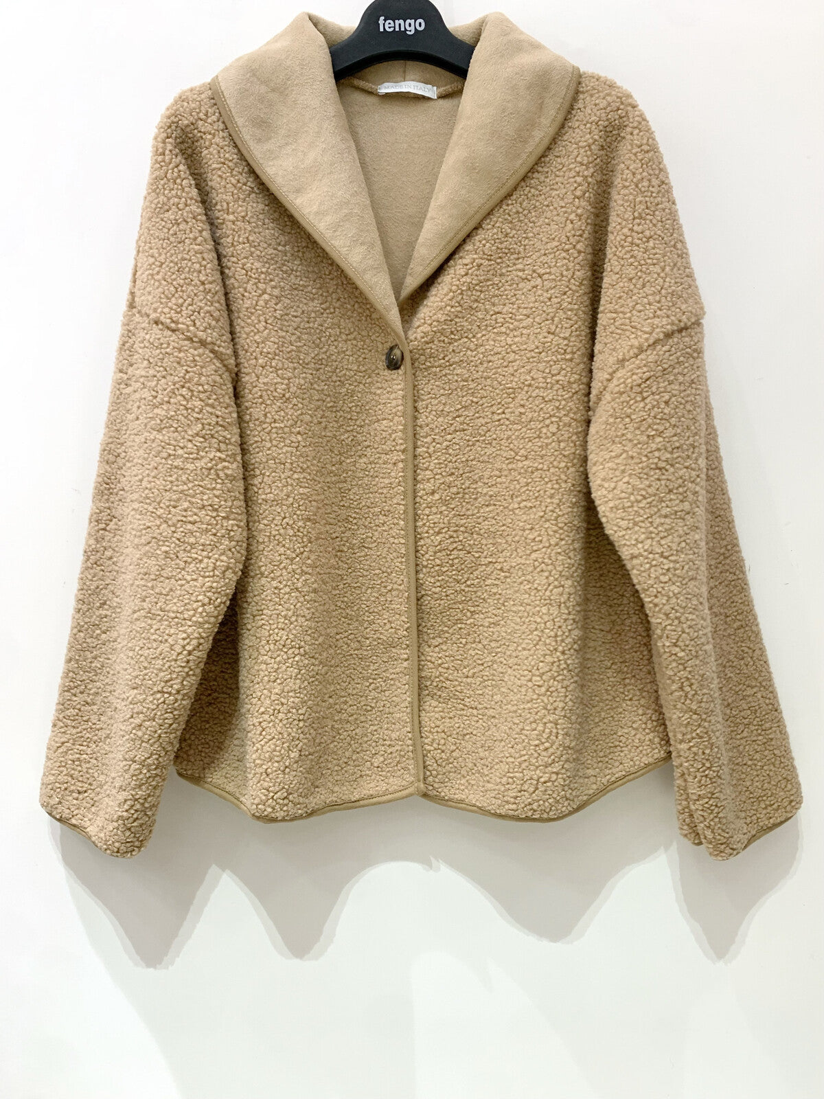 Veste Teddy - beige