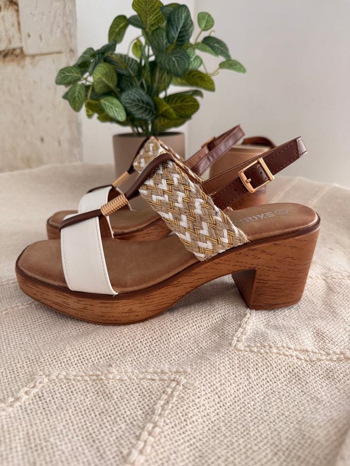 Sandales Alix - blanc