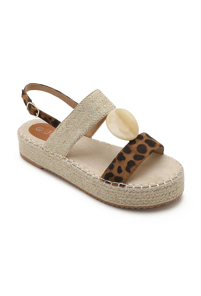 Sandales Calia - léopard