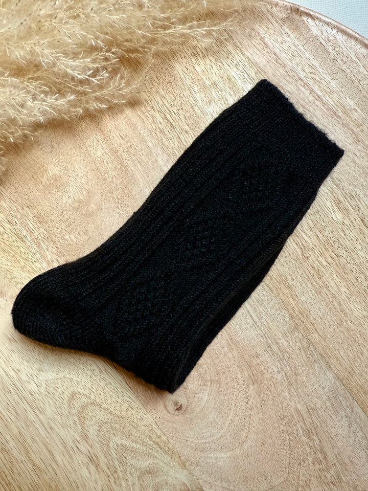 Chaussettes chaudes - noir