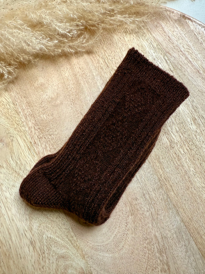 Chaussettes chaudes - marron