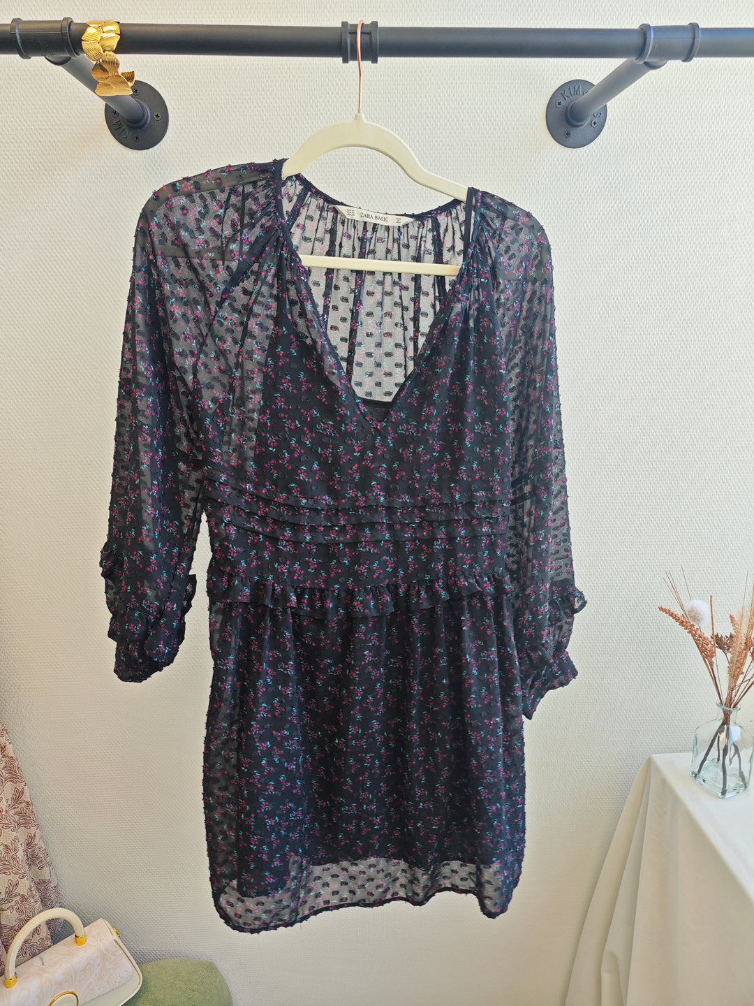 Robe courte Zara Basic - taille 34