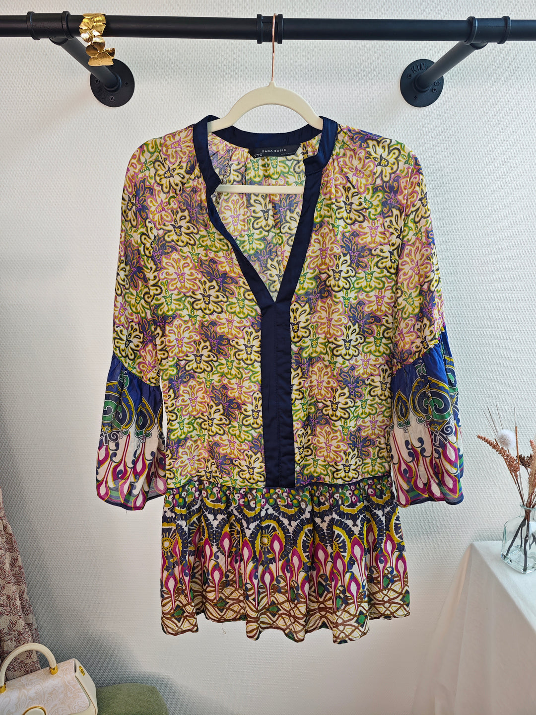 Robe courte Zara Basic - taille M