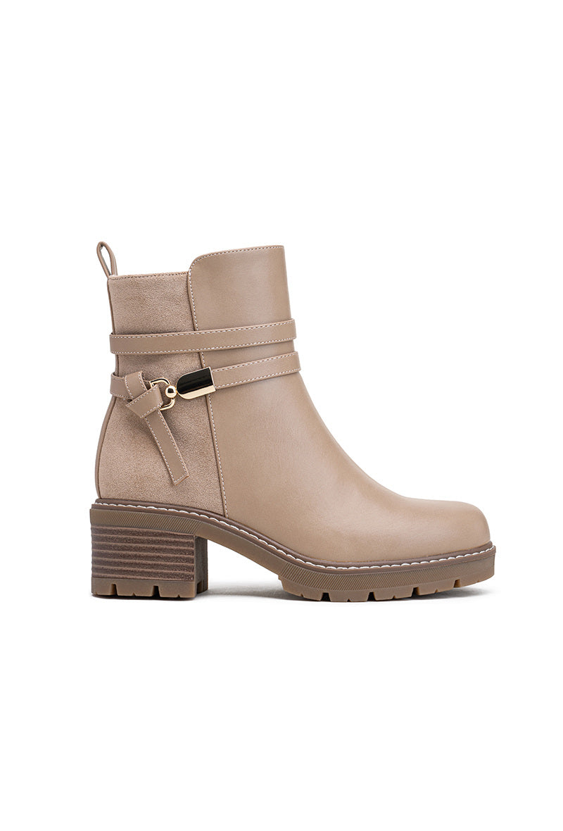Bottines Ava - beige