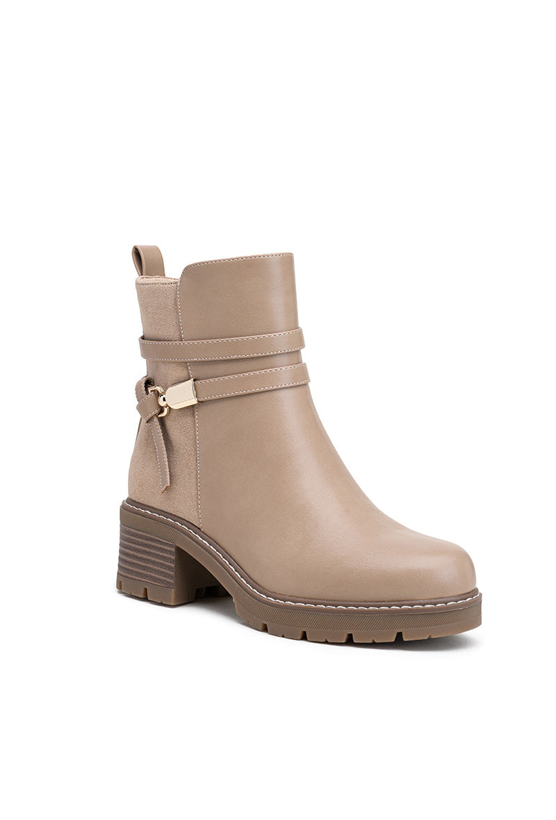 Bottines Ava - beige