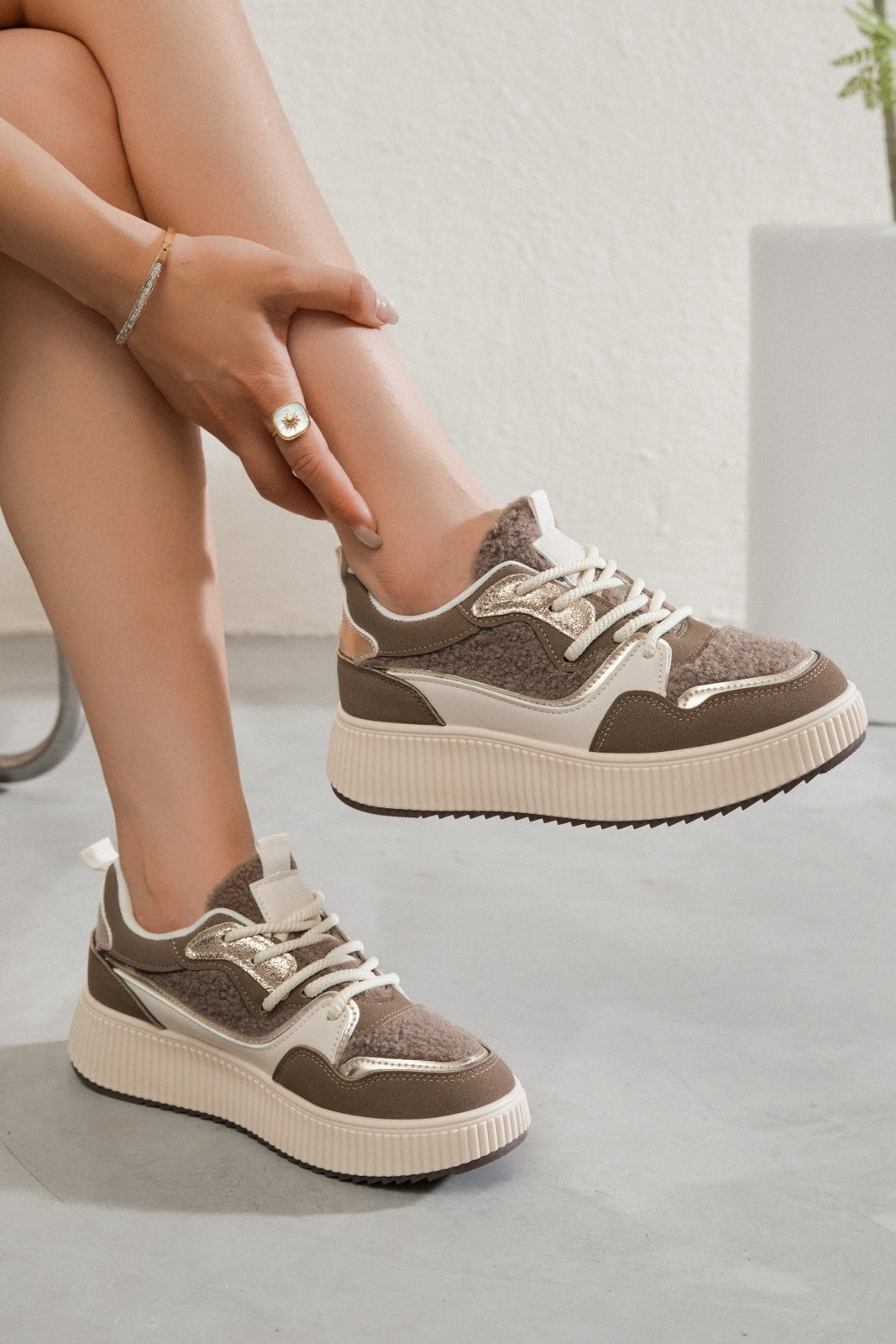 Baskets Charlize - brun