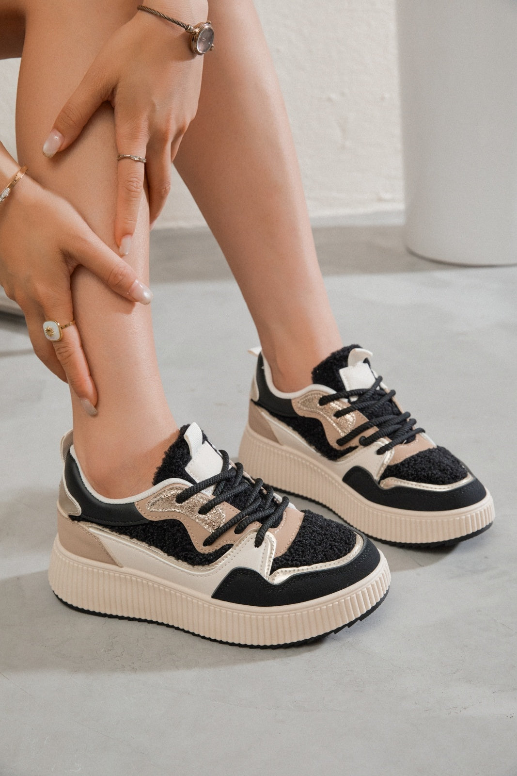 Baskets Charlize - noir