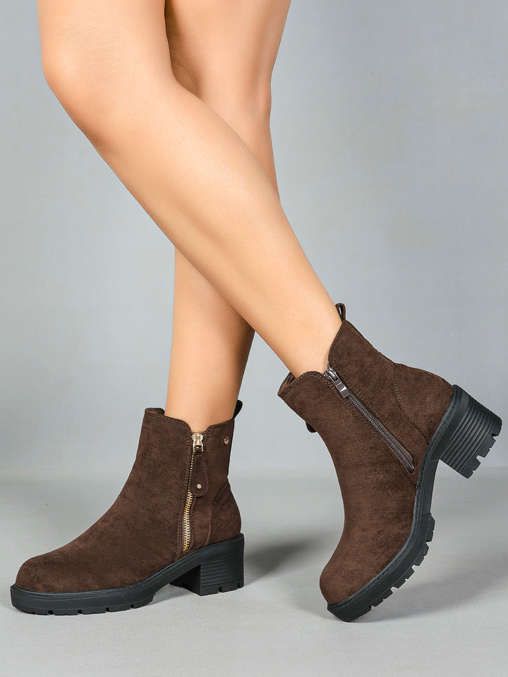 Bottines Mandy - marron