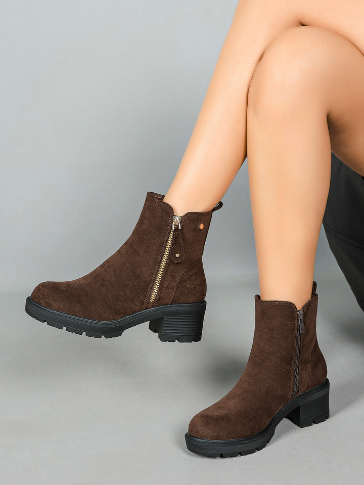 Bottines Mandy - marron