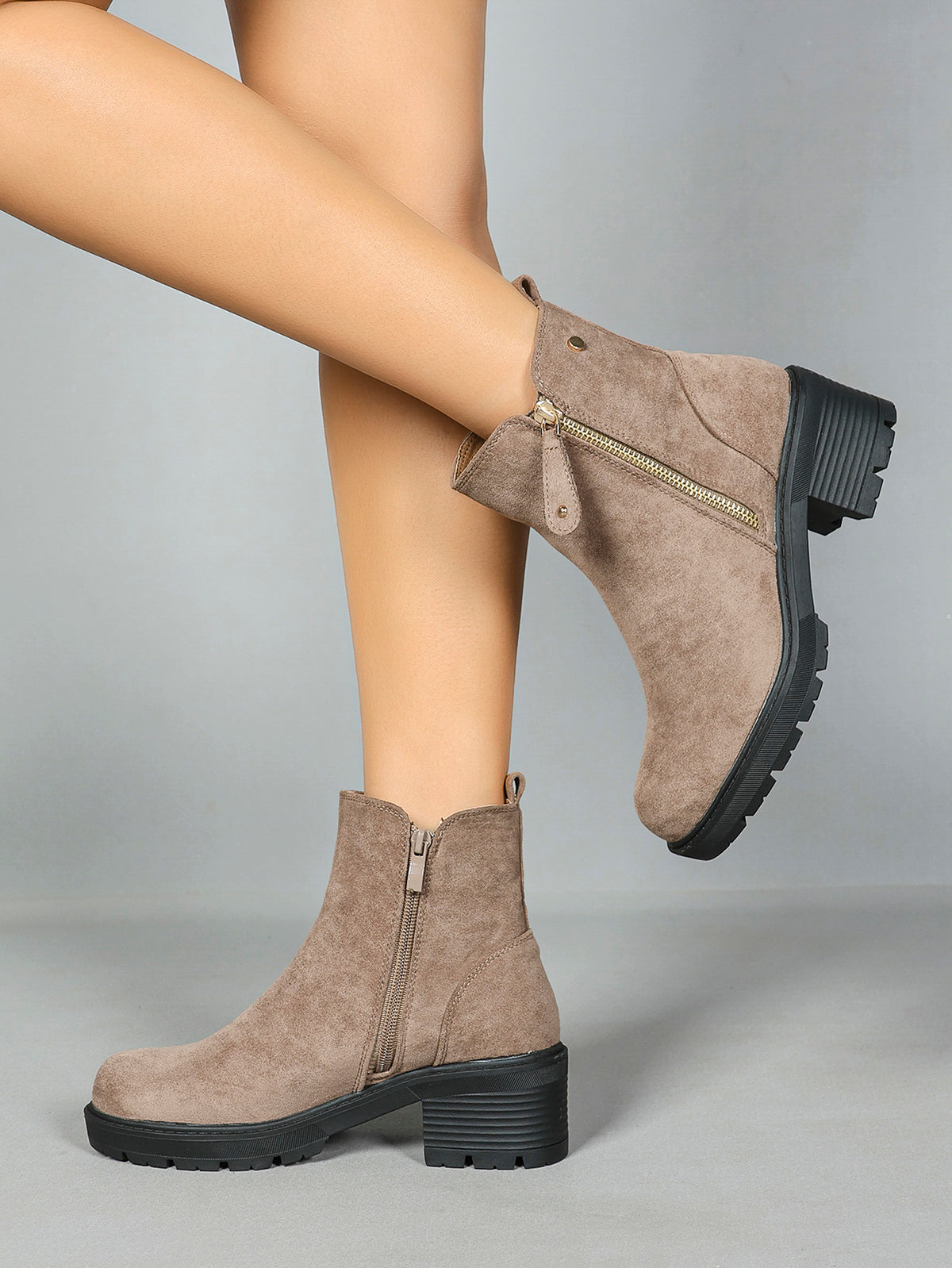 Bottines Mandy - taupe