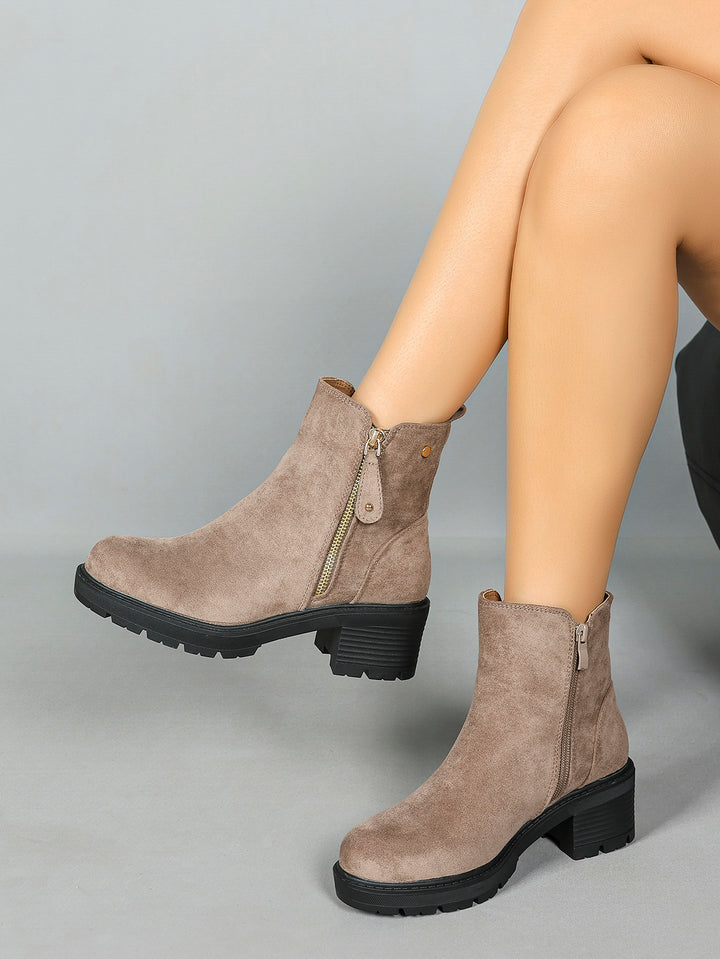 Bottines Mandy - taupe