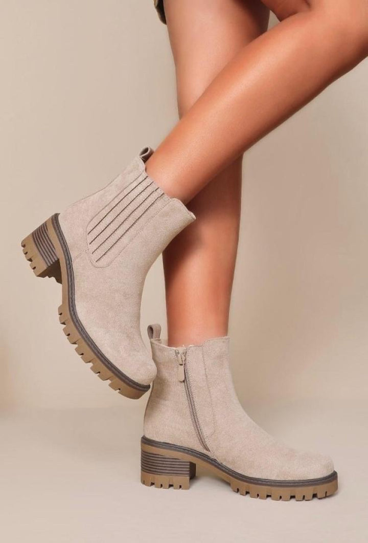 Bottines Chiara - taupe