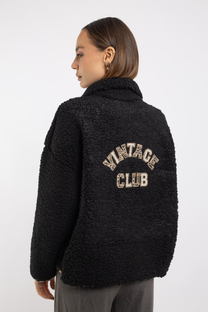 Sweat Vintage Club - noir