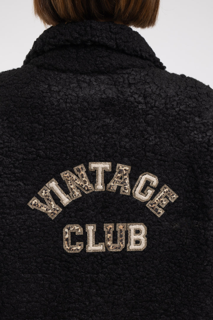Sweat Vintage Club - noir