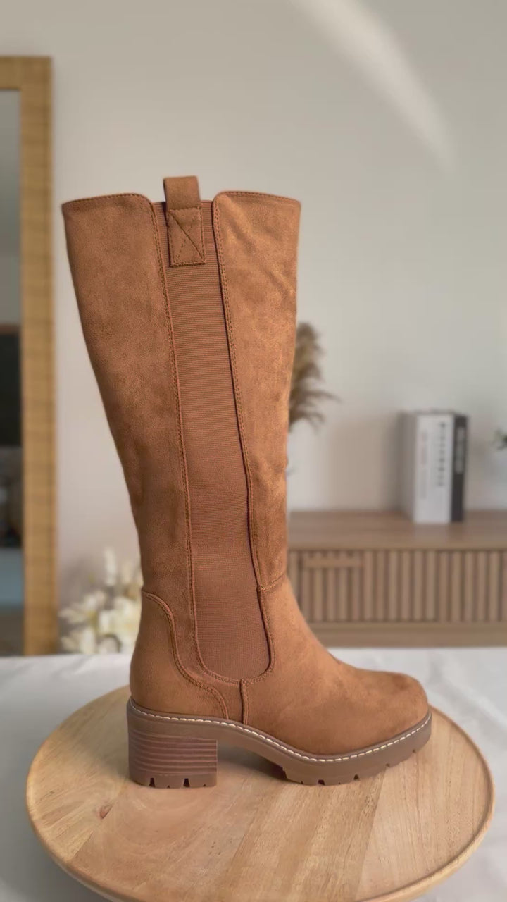 Bottes Nouma - camel