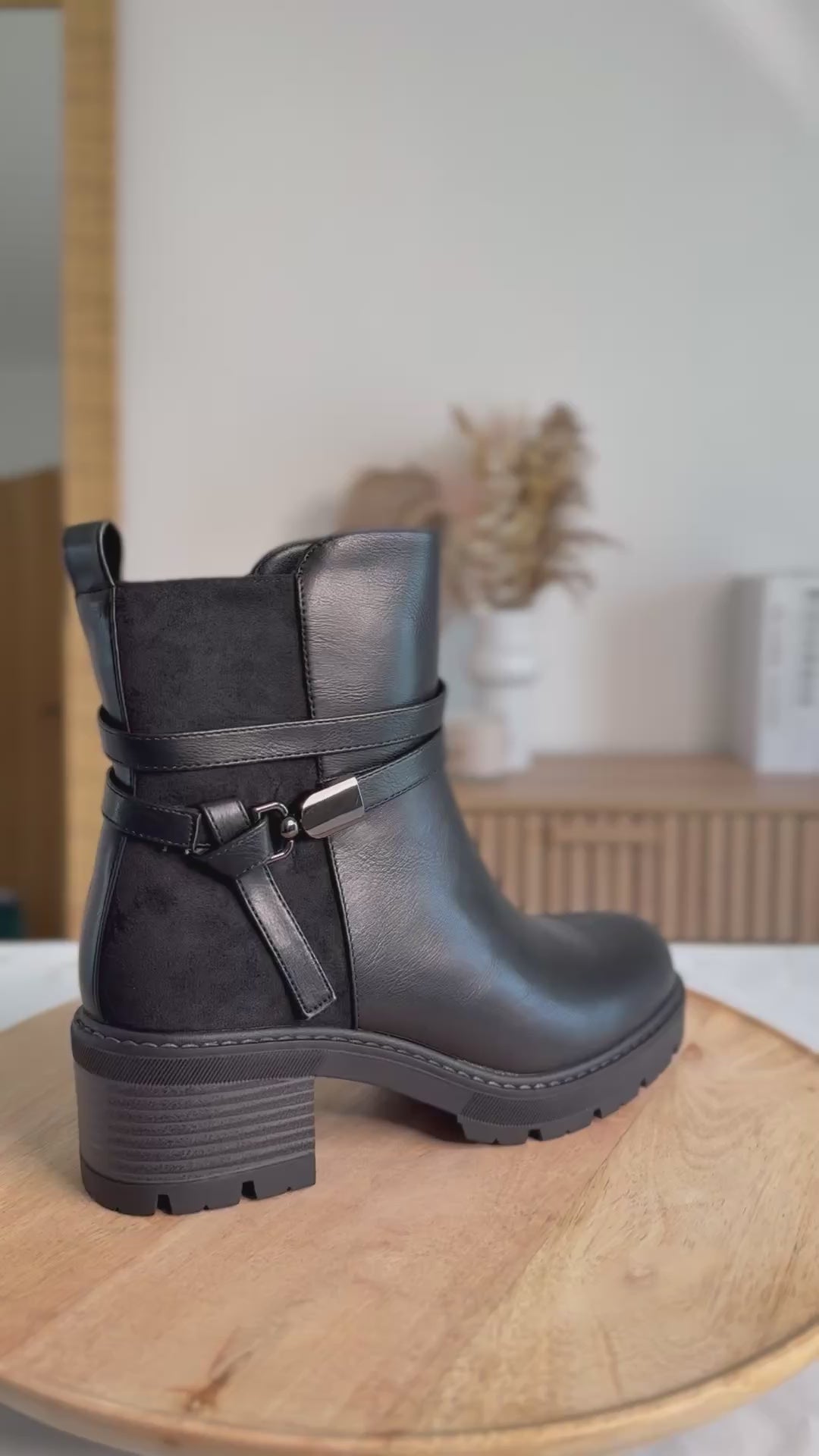 Bottines Ava - noir