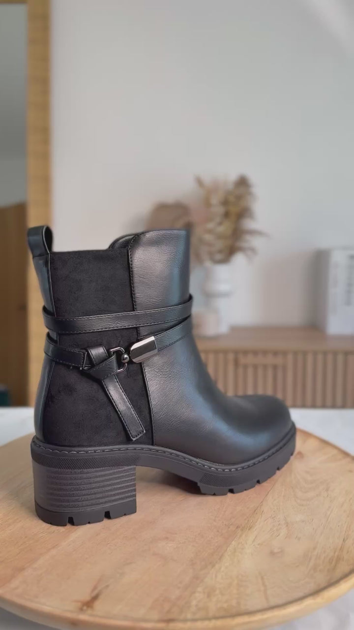 Bottines Ava - noir