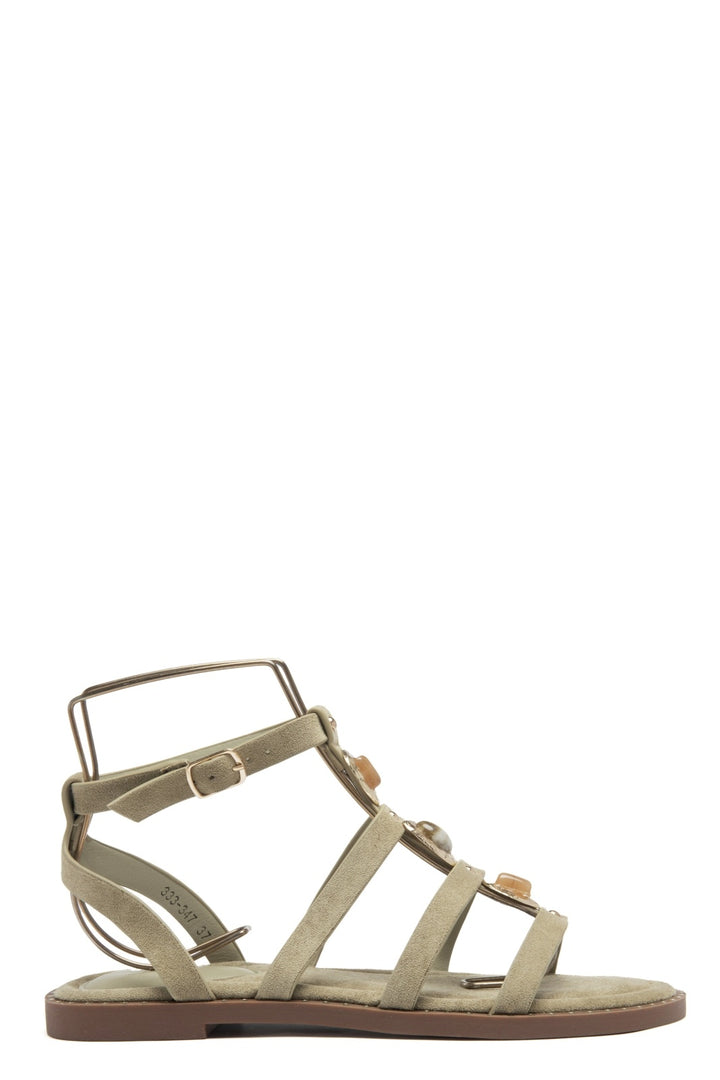 Sandales Salomé - vert