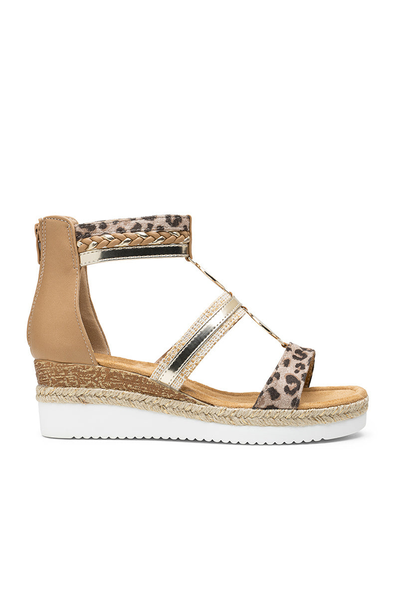 Sandales Assia - léopard